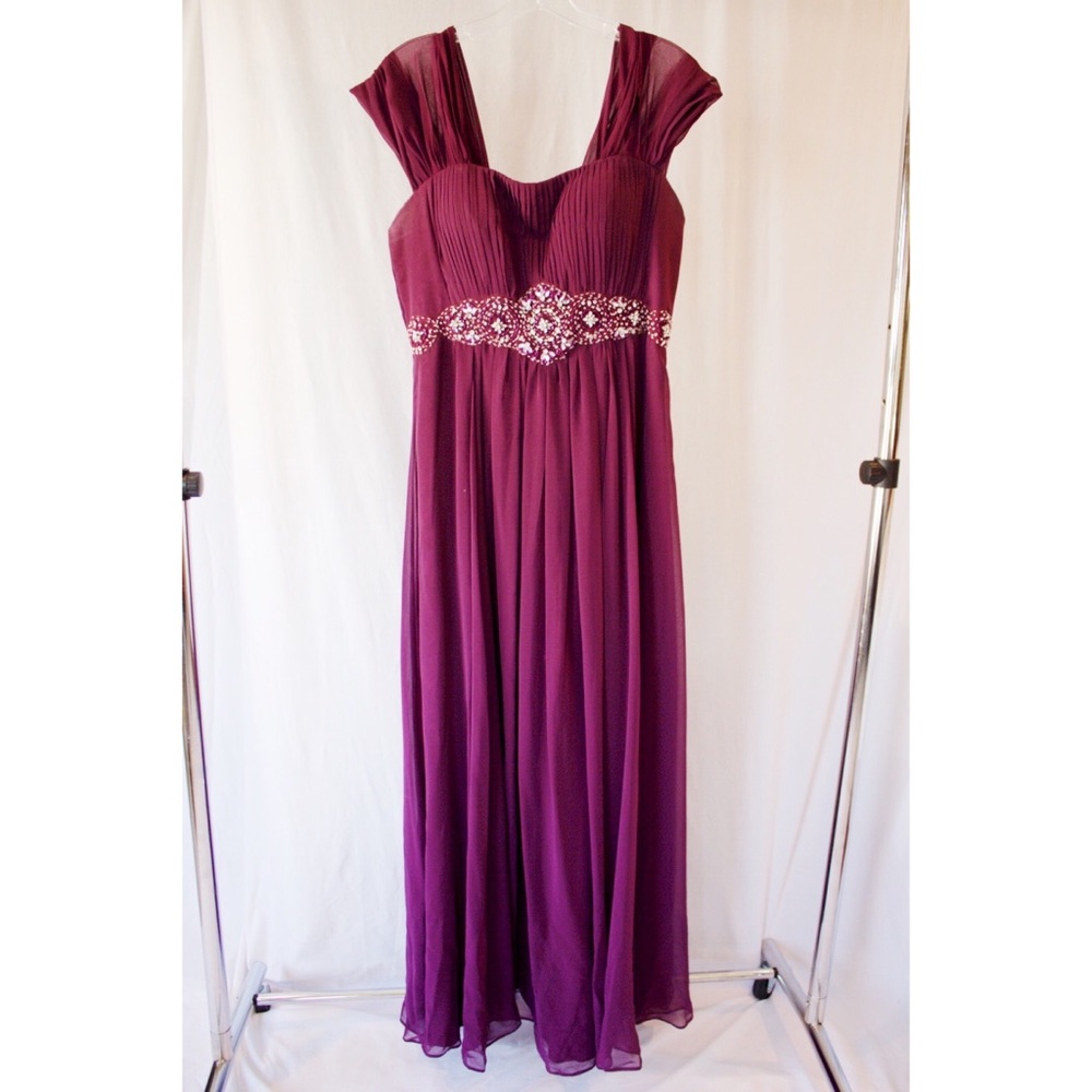 Purple Prom Dress.